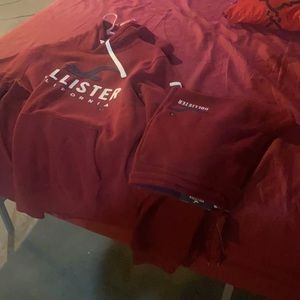 Hollister mans 2 piece xl jogger set
